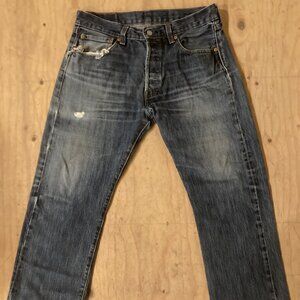 Vintage 501 Levi's Jeans-Natural Vintage Distress and Wear